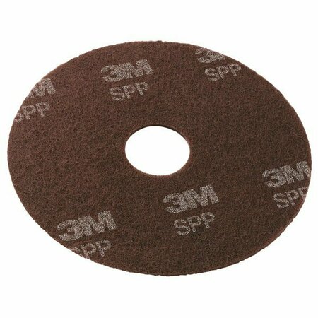 3M 5100 21in Red Buffing Floor Pad, 5PK 399215100RD